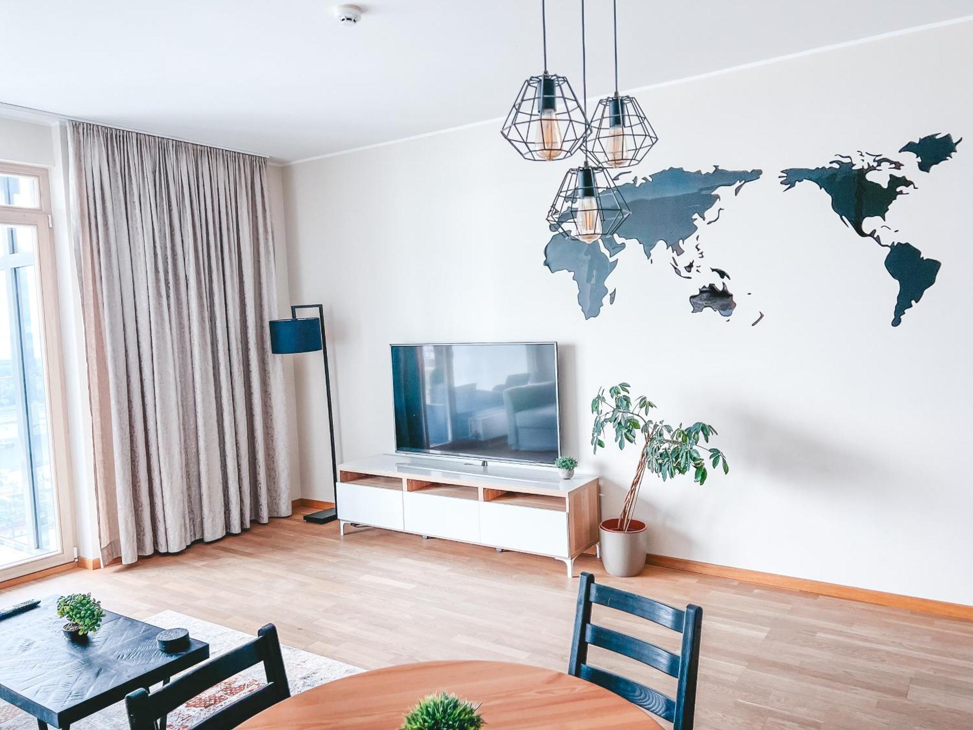 Up 34 Floor Apartments 克莱佩达 外观 照片
